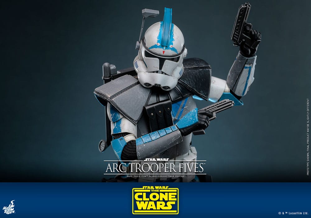 Hot Toys Star Wars The Clone Wars Arc Trooper Fives 1/6 Actionfigur