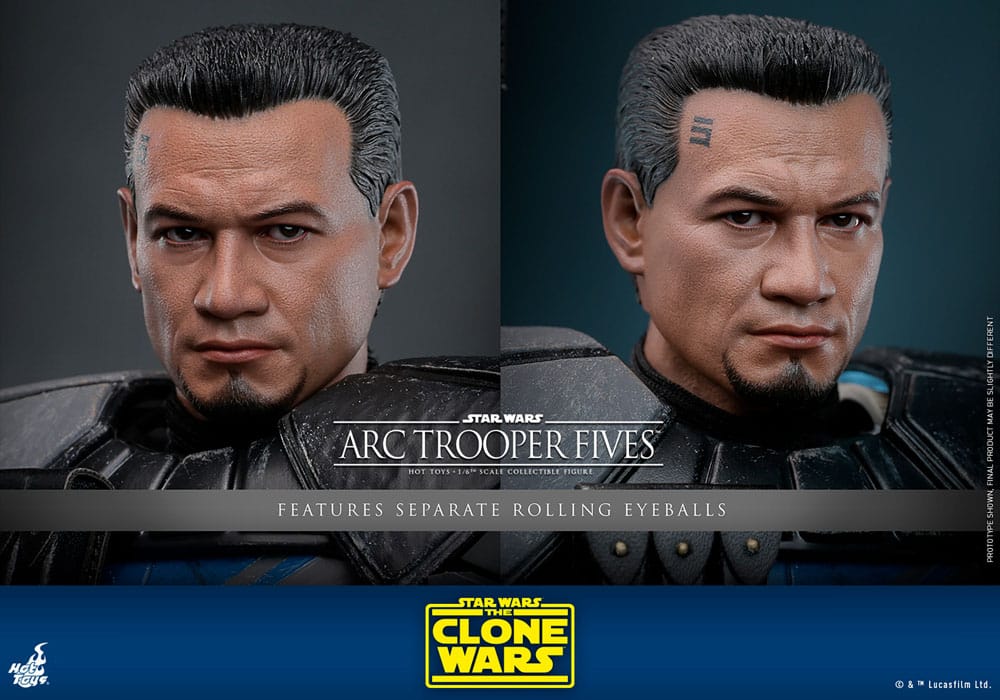 Hot Toys Star Wars The Clone Wars Arc Trooper Fives 1/6 Actionfigur