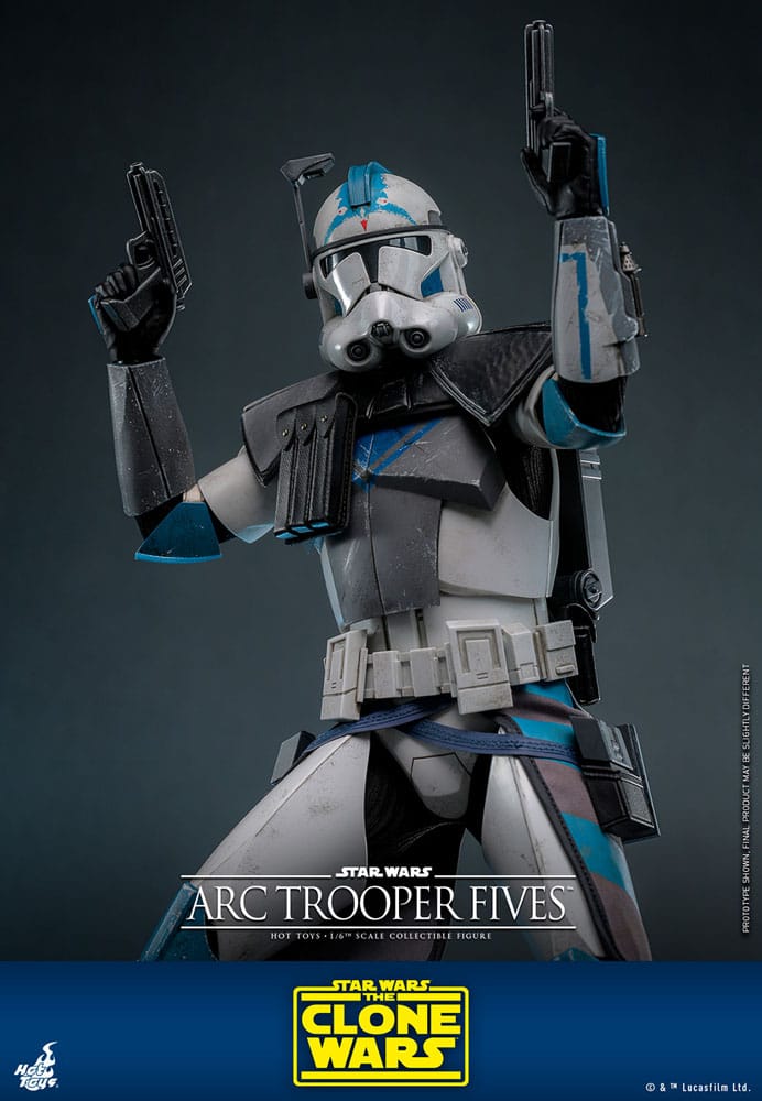 Hot Toys Star Wars The Clone Wars Arc Trooper Fives 1/6 Actionfigur