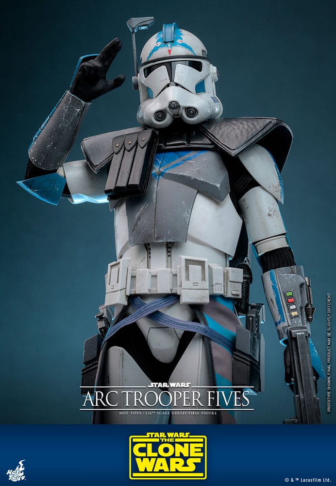 Hot Toys Star Wars The Clone Wars Arc Trooper Fives 1/6 Actionfigur