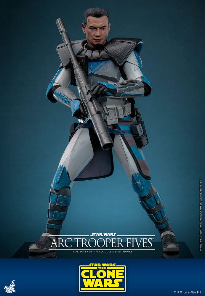 Hot Toys Star Wars The Clone Wars Arc Trooper Fives 1/6 Actionfigur