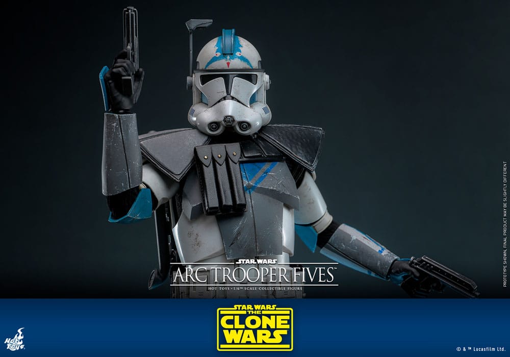 Hot Toys Star Wars The Clone Wars Arc Trooper Fives 1/6 Actionfigur