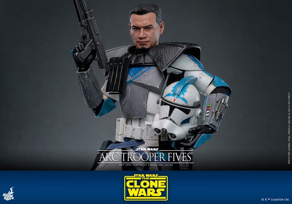 Hot Toys Star Wars The Clone Wars Arc Trooper Fives 1/6 Actionfigur