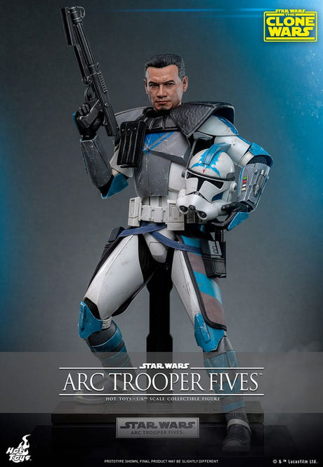 Hot Toys Star Wars The Clone Wars Arc Trooper Fives 1/6 Actionfigur