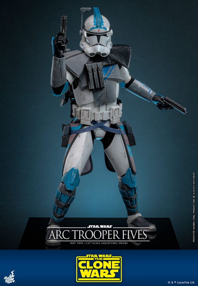 Hot Toys Star Wars The Clone Wars Arc Trooper Fives 1/6 Actionfigur