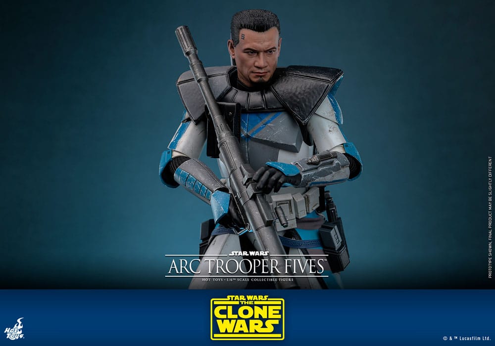 Hot Toys Star Wars The Clone Wars Arc Trooper Fives 1/6 Actionfigur
