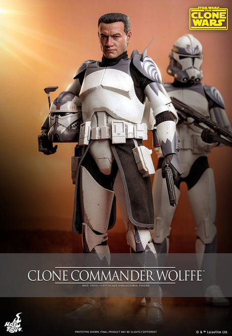 Hot Toys Star Wars The Clone Wars Clone Commander Wolffe 1/6 Actionfigur