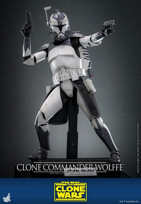 Hot Toys Star Wars The Clone Wars Clone Commander Wolffe 1/6 Actionfigur