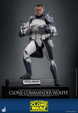 Hot Toys Star Wars The Clone Wars Clone Commander Wolffe 1/6 Actionfigur