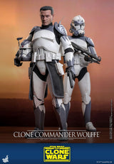 Hot Toys Star Wars The Clone Wars Clone Commander Wolffe 1/6 Actionfigur