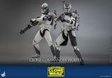 Hot Toys Star Wars The Clone Wars Clone Commander Wolffe 1/6 Actionfigur