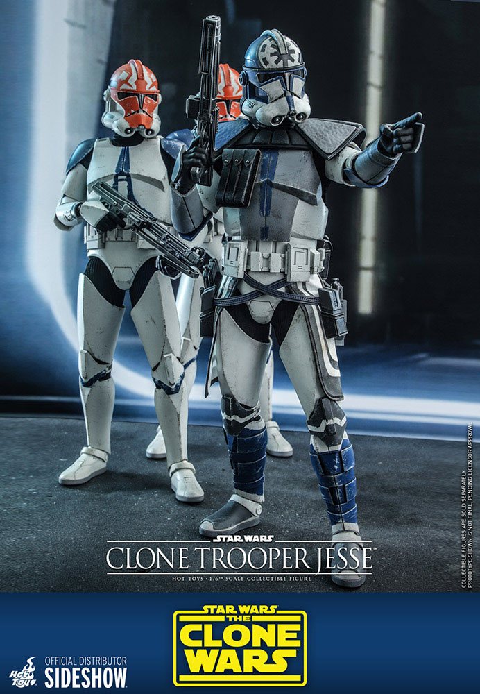 Hot Toys Star Wars The Clone Wars Clone Trooper Jesse 1/6 Actionfigur