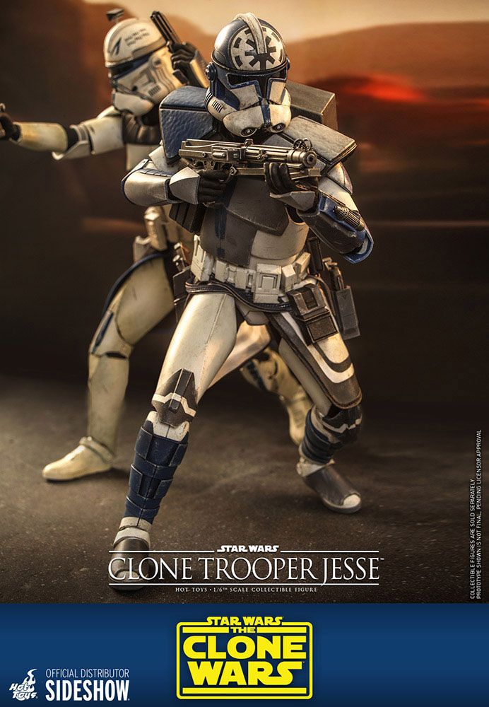 Hot Toys Star Wars The Clone Wars Clone Trooper Jesse 1/6 Actionfigur