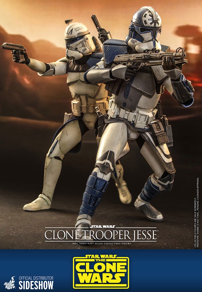 Hot Toys Star Wars The Clone Wars Clone Trooper Jesse 1/6 Actionfigur