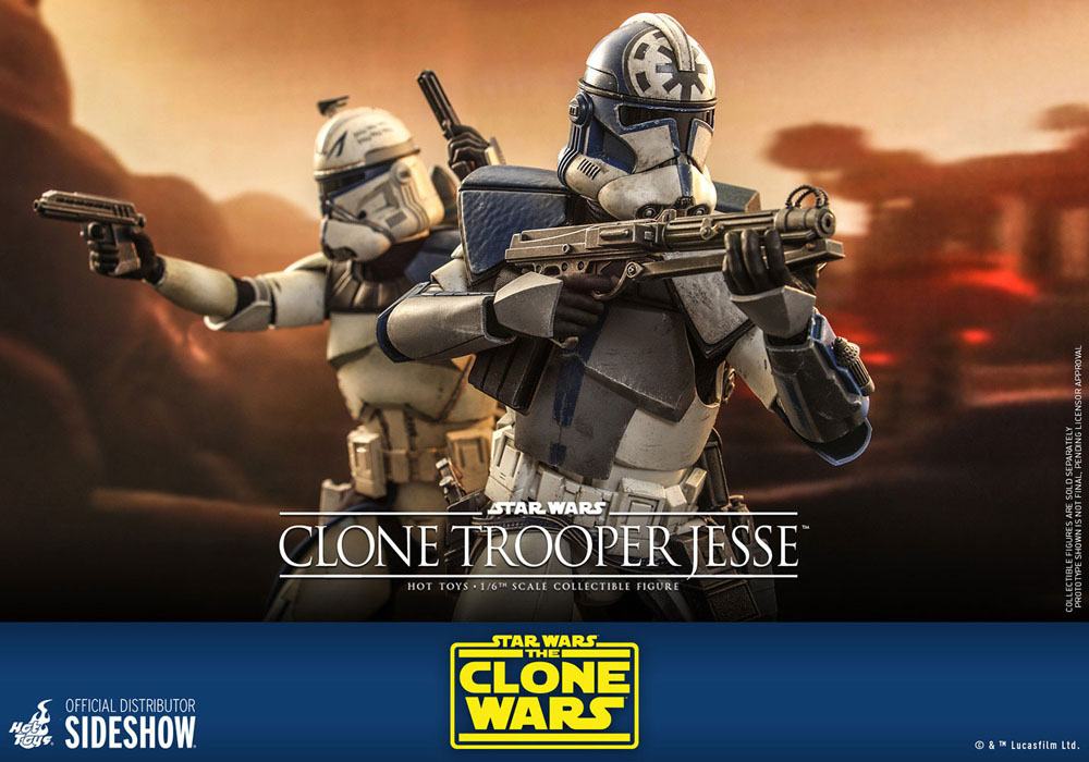 Hot Toys Star Wars The Clone Wars Clone Trooper Jesse 1/6 Actionfigur
