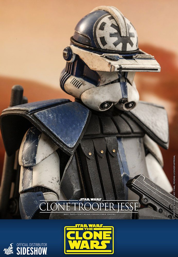 Hot Toys Star Wars The Clone Wars Clone Trooper Jesse 1/6 Actionfigur