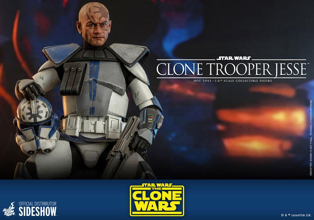 Hot Toys Star Wars The Clone Wars Clone Trooper Jesse 1/6 Actionfigur