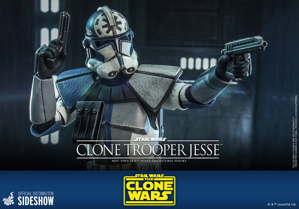 Hot Toys Star Wars The Clone Wars Clone Trooper Jesse 1/6 Actionfigur