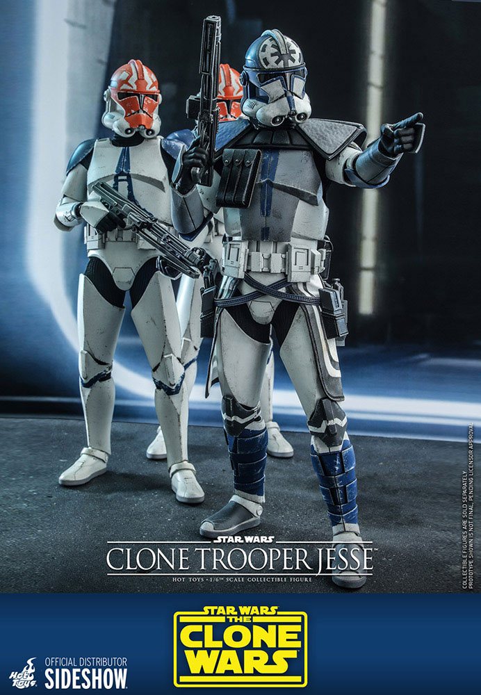 Hot Toys Star Wars The Clone Wars Clone Trooper Jesse 1/6 Actionfigur