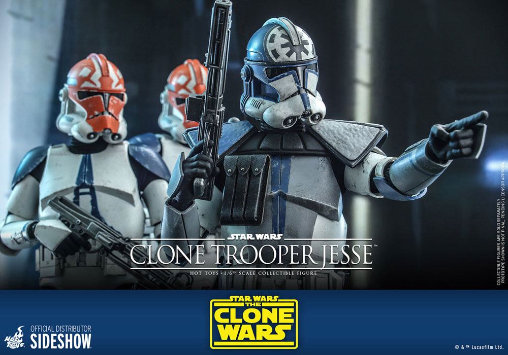 Hot Toys Star Wars The Clone Wars Clone Trooper Jesse 1/6 Actionfigur