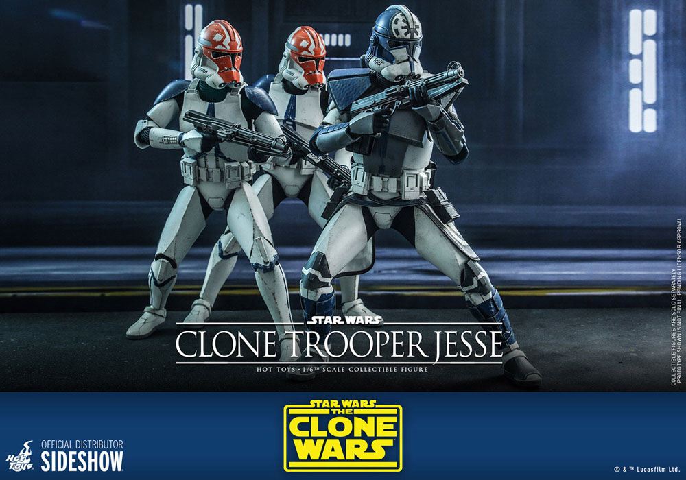 Hot Toys Star Wars The Clone Wars Clone Trooper Jesse 1/6 Actionfigur