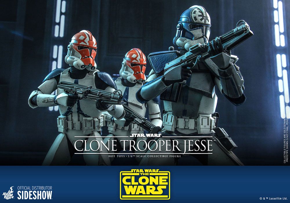 Hot Toys Star Wars The Clone Wars Clone Trooper Jesse 1/6 Actionfigur