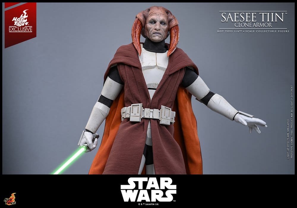 Hot Toys Star Wars The Clone Wars Saesee Tiin (Clone Armor) (Hot Toys Exclusive) 1/6 Actionfigur