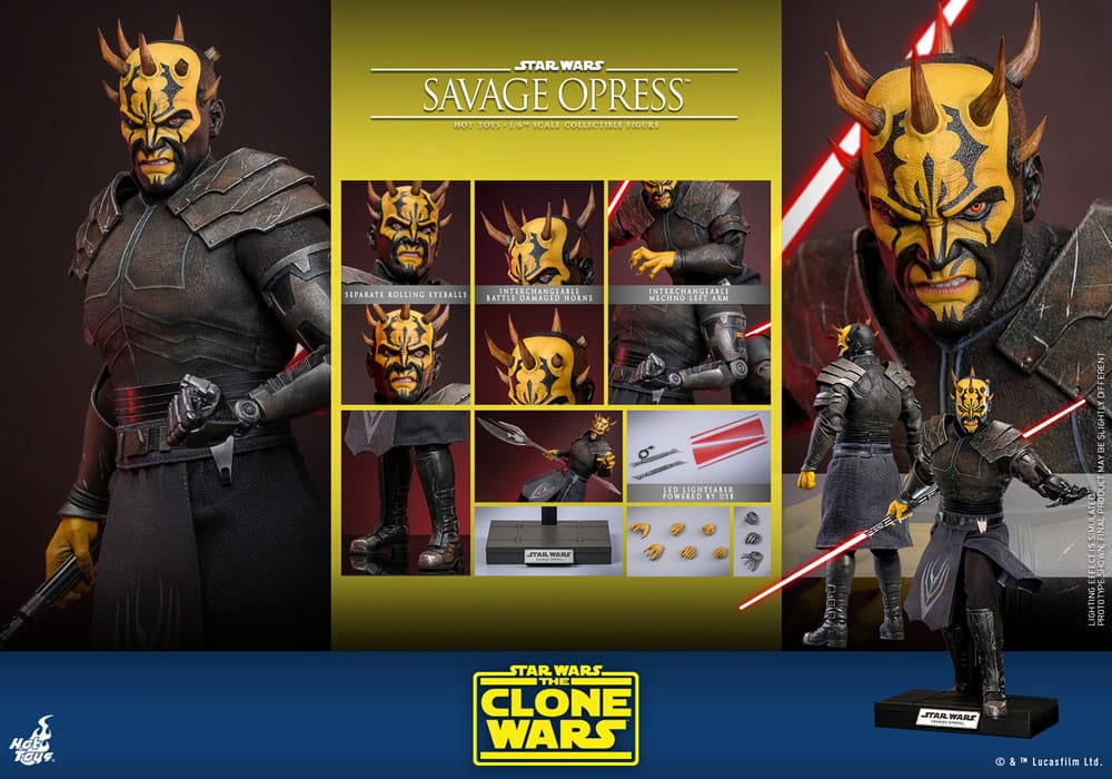 Hot Toys Star Wars The Clone Wars Savage Opress 1/6 Actionfigur