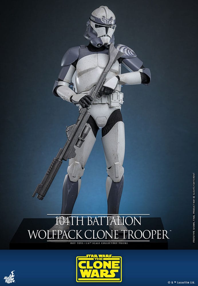 Hot Toys Star Wars The Clone Wars Wolfpack Clone Trooper 1/6 Actionfigur