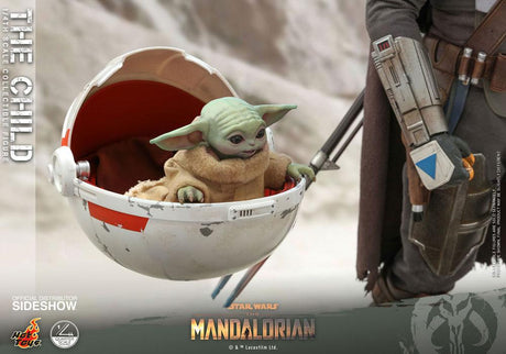 Hot Toys Star Wars The Mandalorian Actionfigur 1/4 The Child 9 cm