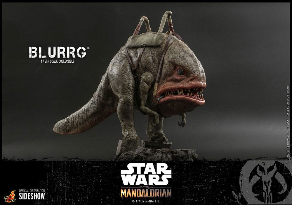 Hot Toys Star Wars The Mandalorian Actionfigur 1/6 Blurrg 37 cm