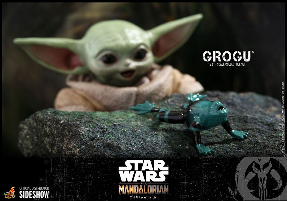 Hot Toys Star Wars The Mandalorian Actionfiguren 1/6 Grogu 3er-Set
