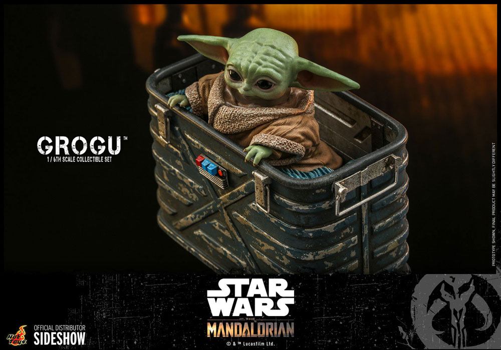 Hot Toys Star Wars The Mandalorian Actionfiguren 1/6 Grogu 3er-Set