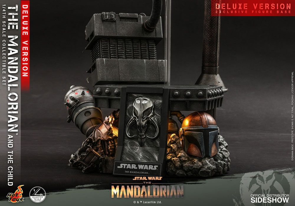 Hot Toys Star Wars The Mandalorian Actionfiguren Doppelpack 1/4 The Mandalorian & The Child Deluxe 46 cm