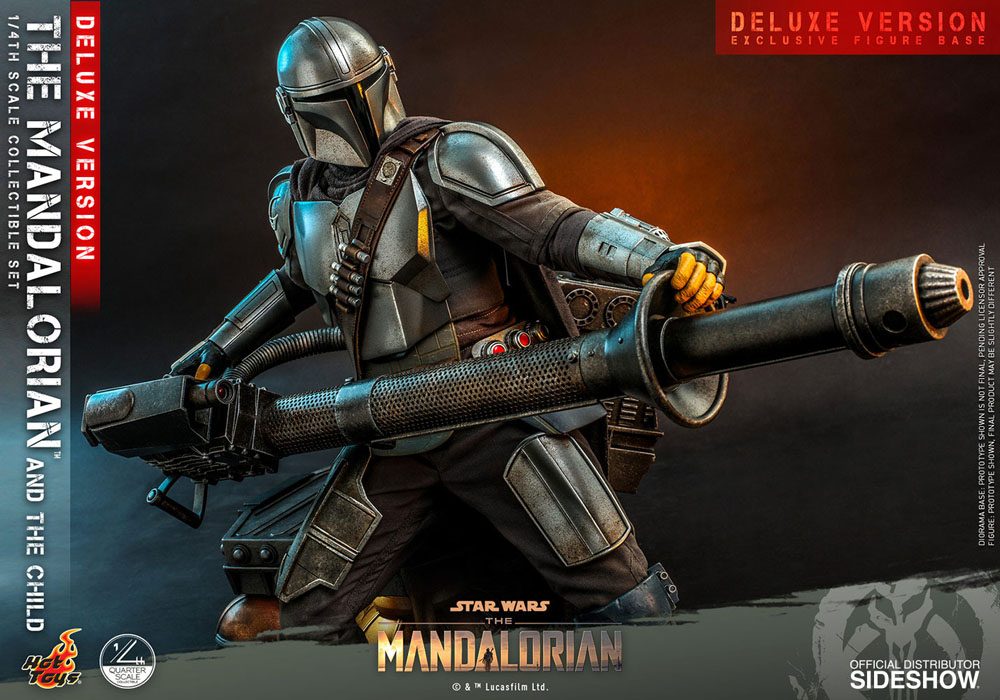 Hot Toys Star Wars The Mandalorian Actionfiguren Doppelpack 1/4 The Mandalorian & The Child Deluxe 46 cm