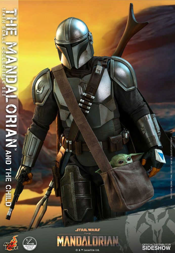 Hot Toys Star Wars The Mandalorian Actionfiguren Doppelpack 1/4 The Mandalorian & The Child 46 cm