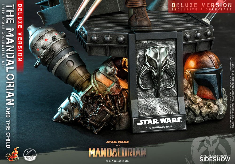 Hot Toys Star Wars The Mandalorian Actionfiguren Doppelpack 1/4 The Mandalorian & The Child Deluxe 46 cm