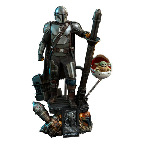 Hot Toys Star Wars The Mandalorian Actionfiguren Doppelpack 1/4 The Mandalorian & The Child Deluxe 46 cm