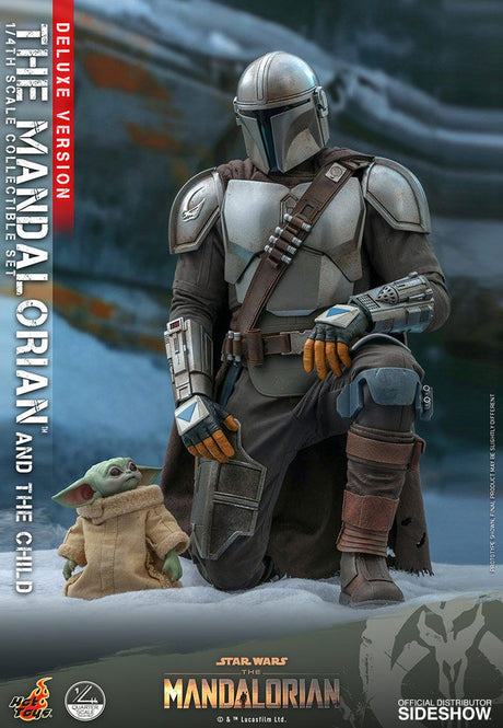 Hot Toys Star Wars The Mandalorian Actionfiguren Doppelpack 1/4 The Mandalorian & The Child Deluxe 46 cm