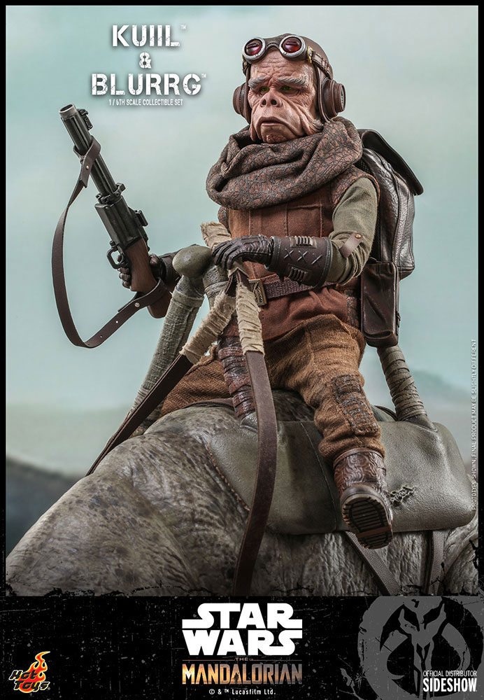 Hot Toys Star Wars The Mandalorian Actionfiguren Doppelpack 1/6 Kuiil & Blurrg 37 cm