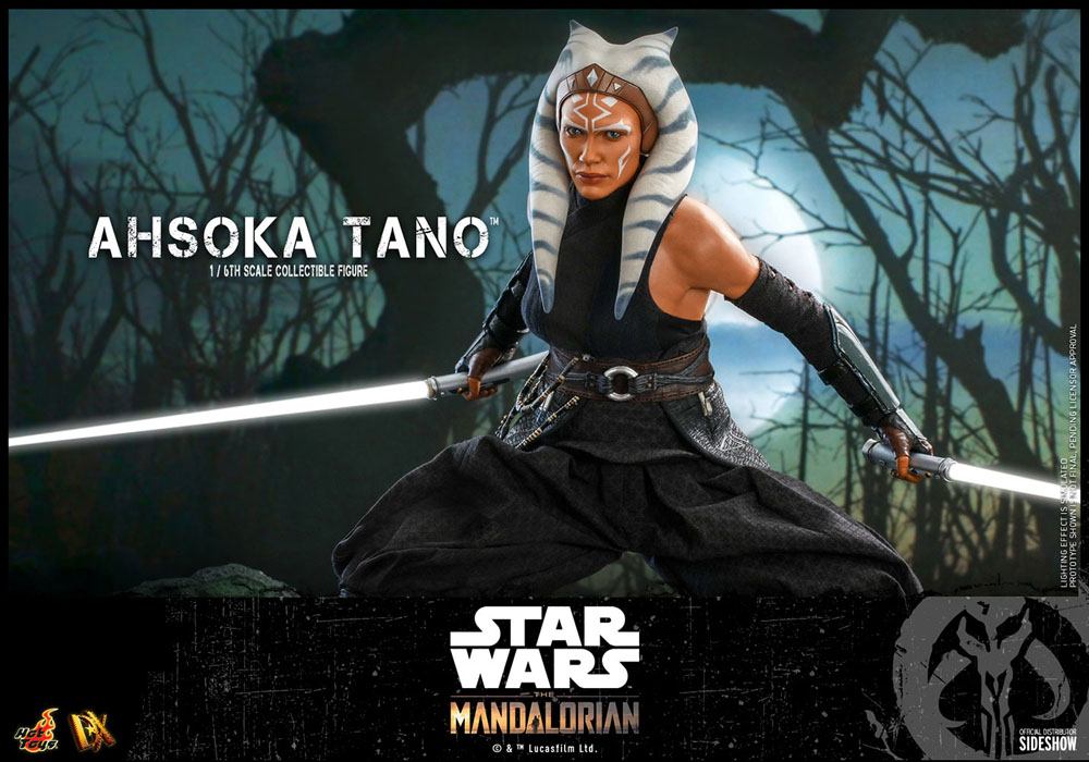 Hot Toys Star Wars The Mandalorian Ahsoka Tano 1/6 Actionfigur Beschädigte Verpackung