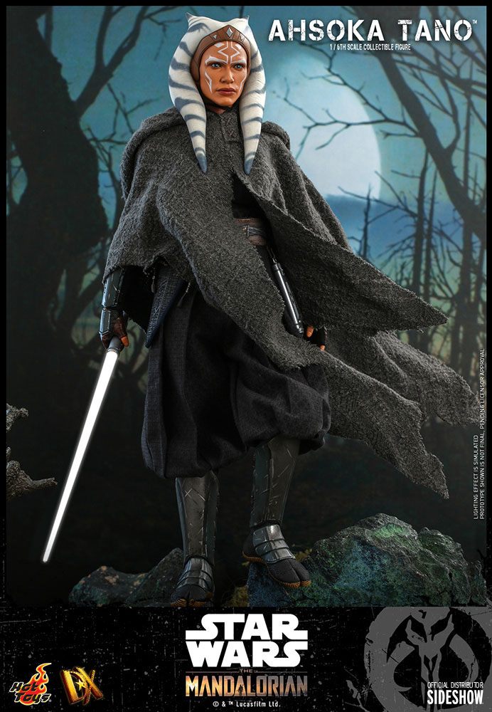 Hot Toys Star Wars The Mandalorian Ahsoka Tano 1/6 Actionfigur Beschädigte Verpackung