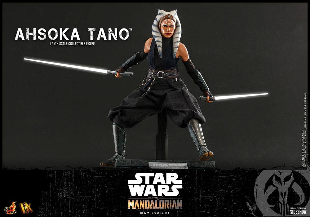 Hot Toys Star Wars The Mandalorian Ahsoka Tano 1/6 Actionfigur Beschädigte Verpackung