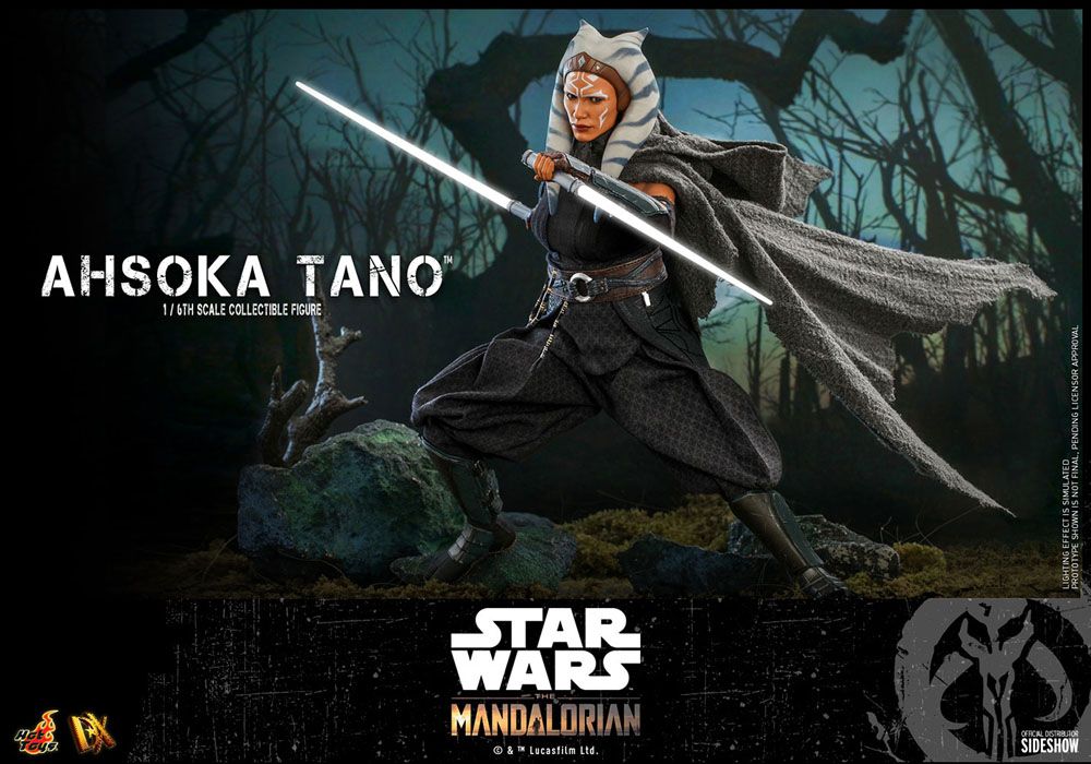 Hot Toys Star Wars The Mandalorian Ahsoka Tano 1/6 Actionfigur Beschädigte Verpackung