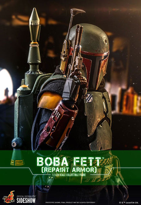 Hot Toys Star Wars The Mandalorian Boba Fett (Repaint Armor) 1/6 Actionfigur