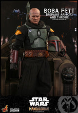 Hot Toys Star Wars The Mandalorian Boba Fett Repaint Armor and Throne Special Edition 1/6 Actionfigur