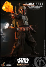 Hot Toys Star Wars The Mandalorian Boba Fett Repaint Armor Throne Edition 1/6 Actionfigur