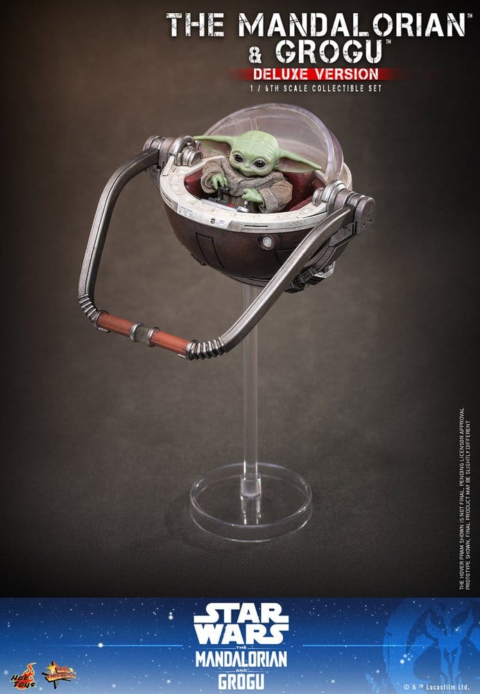Hot Toys Star Wars The Mandalorian & Grogu (Deluxe Version) 1/6 Actionfigur