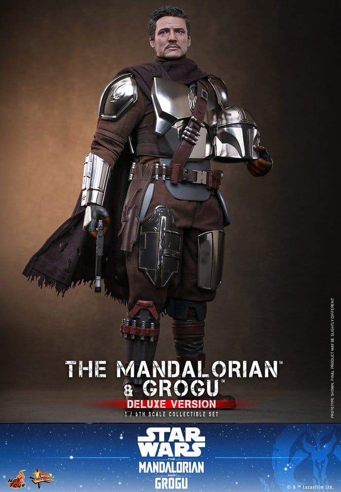 Hot Toys Star Wars The Mandalorian & Grogu (Deluxe Version) 1/6 Actionfigur