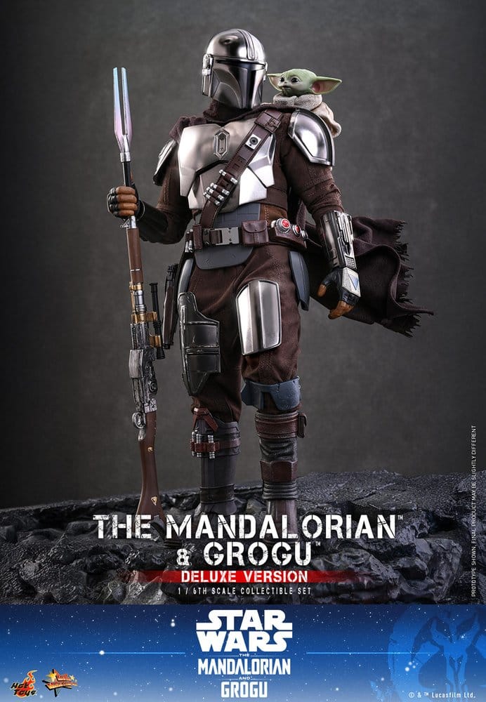 Hot Toys Star Wars The Mandalorian & Grogu (Deluxe Version) 1/6 Actionfigur